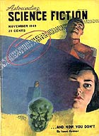 Cover art of November 1949
      ASTOUNDING SCIENCE-FICTION, at a simulated 25 ppi